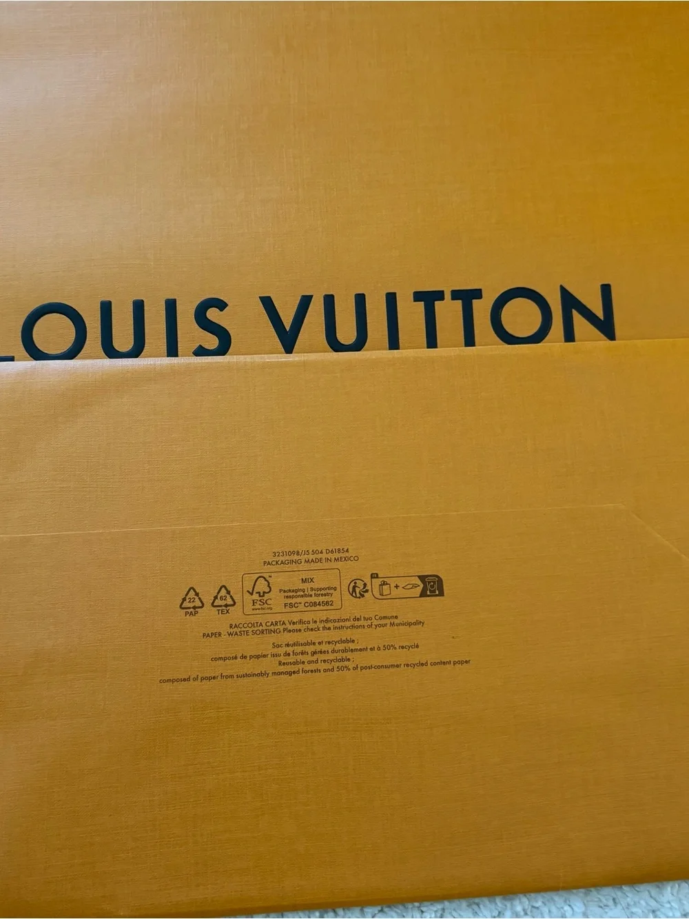 Louis Vuitton and Tiffany & Co. Shopping Gift Bags Set